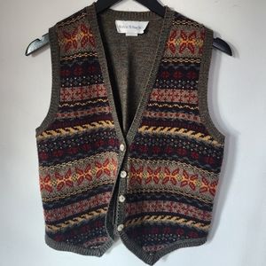 Vintage sweater vest